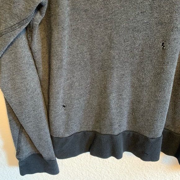 RARE Wildfox Loser Paint Drip Distressed Rainbow Graphic Sweatshirt Women’s S - Picture 4 of 6